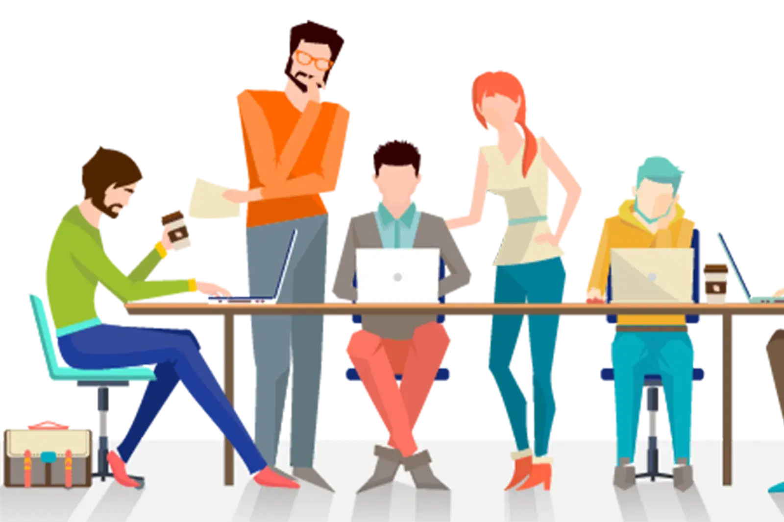 Author profile page with follower stats and published works